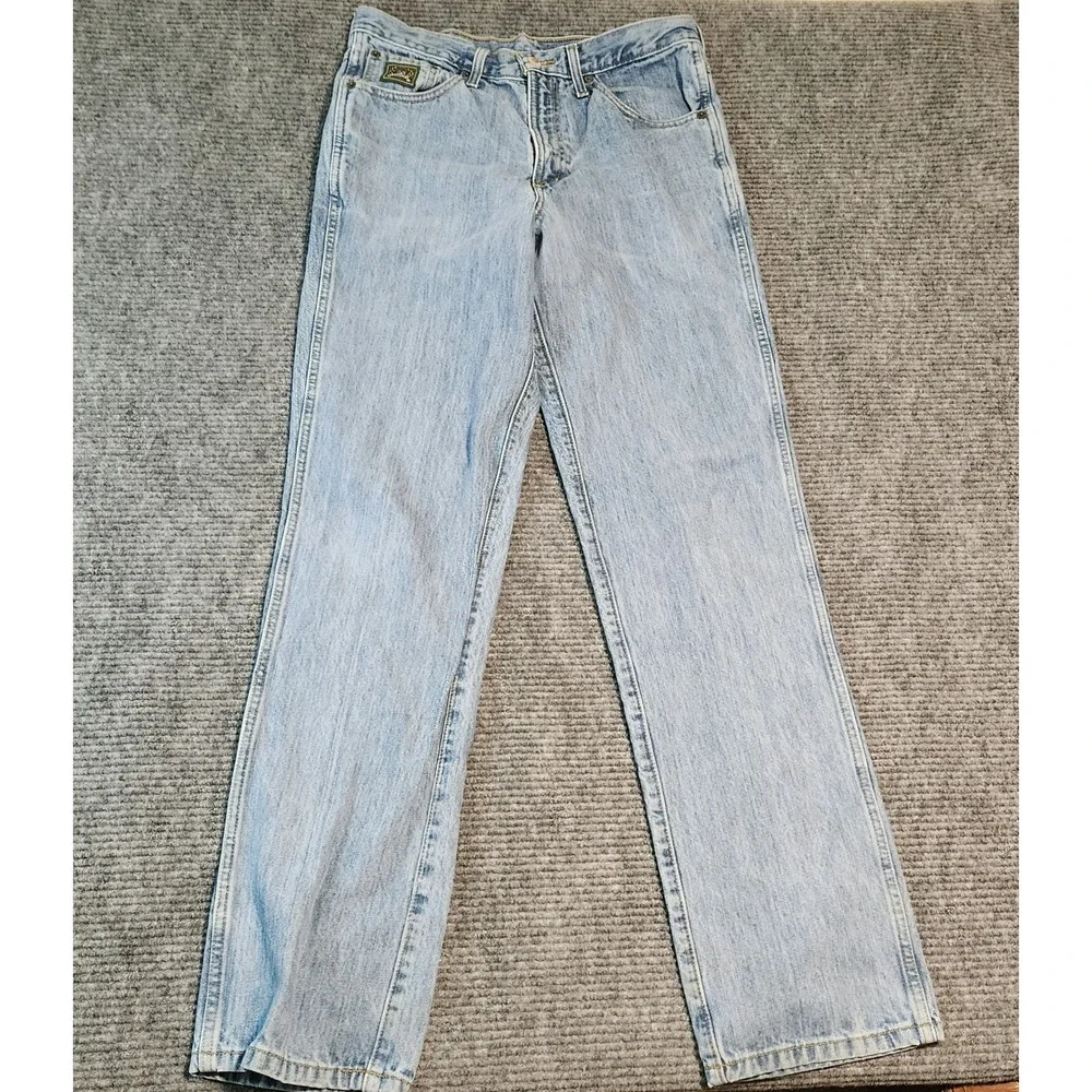 Cinch Green Label Mens Jeans 32x36 Light Wash Straight Leg Denim MB90530001
